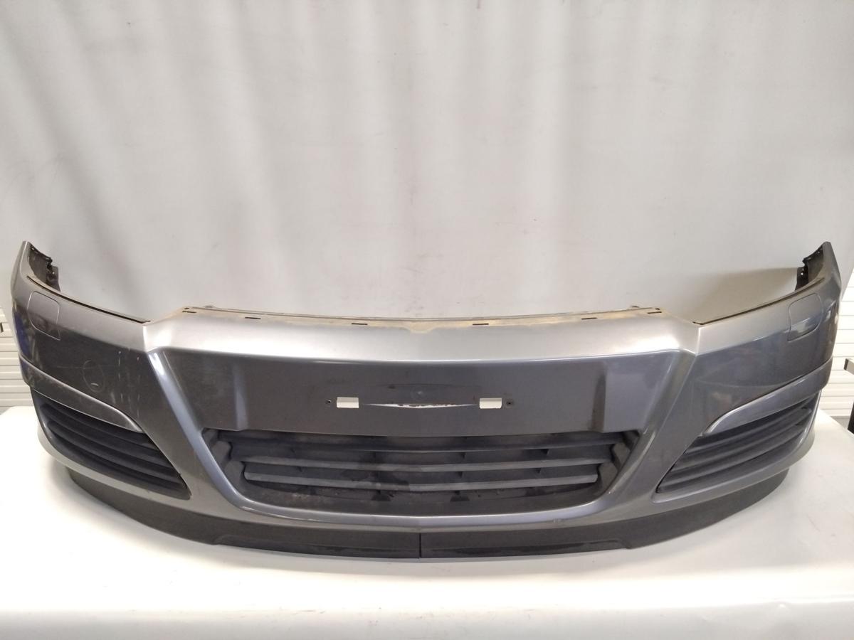 Opel Astra H orig. Stoßstange Stossfänger vorn moonlandgraumetallic Z155 BJ2005